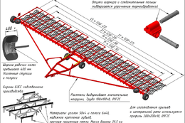 СШГ-27-01 Сцепка широкозахватная гидрофицированная